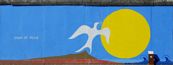 Salvadore de Fazio, Dawn of Peace, 2009 © Stiftung Berliner Mauer, Foto: Günther Schaefer