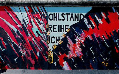 Rainer Jehle, Denk-Mal, Mahn-Mal, 2009 © Stiftung Berliner Mauer, Foto: Günther Schaefer