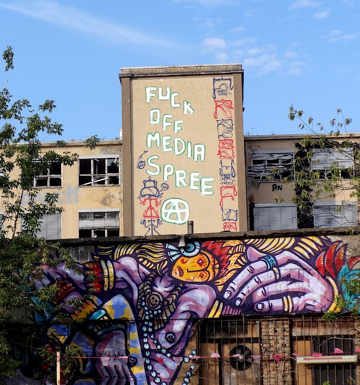 Graffiti 2015, in Berlin-Friedrichshain